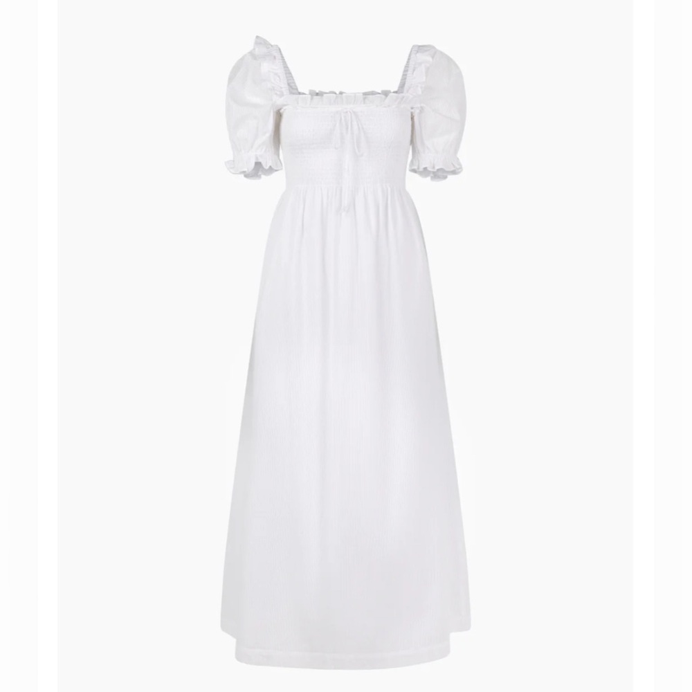 Hill House White Maxi Dress